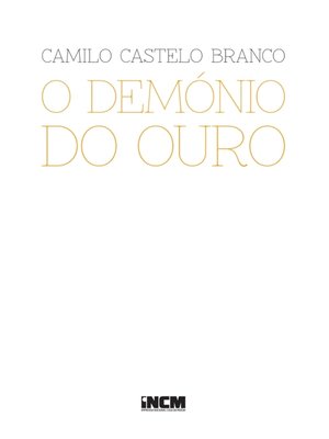 cover image of O Demónio do Ouro
